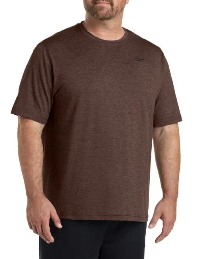 Reebok Big & Tall Performance Perfect T-shirt In Brown