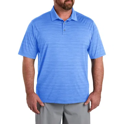 Reebok Big & Tall Performance Space-dyed Polo Shirt In Animal Print