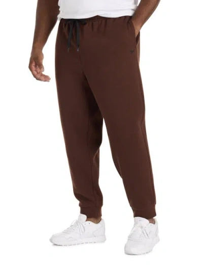 Reebok Big & Tall Performance Tech Fleece Joggers In Brown