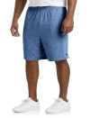 Reebok Performance Tech Heather Shorts In Twilight Blue Hthr