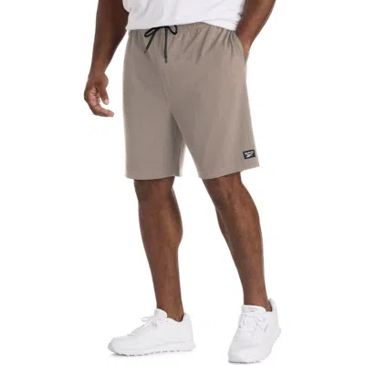 Reebok Big & Tall Performance Textured Shorts In Animal Print