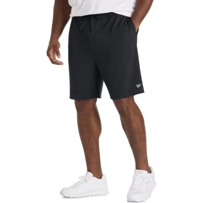 Reebok Big & Tall Performance Textured Shorts In Black