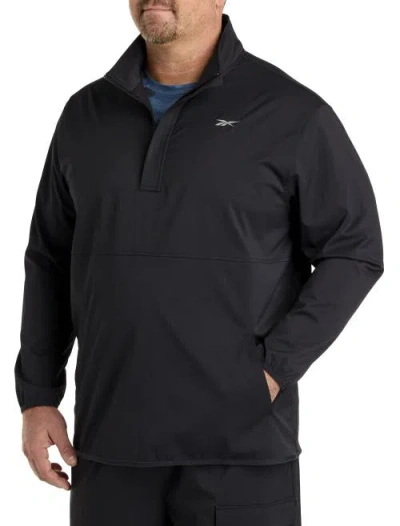 Reebok Big & Tall Performance Track Jacket In Black