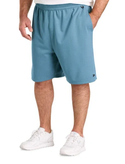 Reebok Big & Tall Supersoft 24/7 Shorts In Blue
