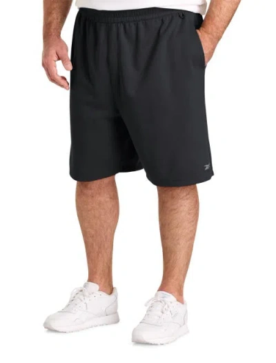 Reebok Big & Tall Supersoft 24/7 Shorts In Black
