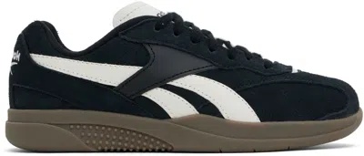 Reebok Black & White Hammer Street Sneakers In Black/chalk/gum