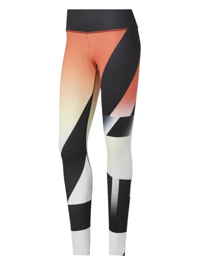 Reebok Bold Print Leggings In Multi