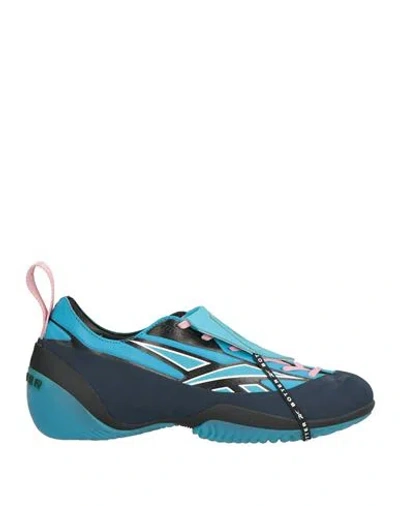 Reebok Botter X  Man Sneakers Azure Size 8 Rubber In Blue