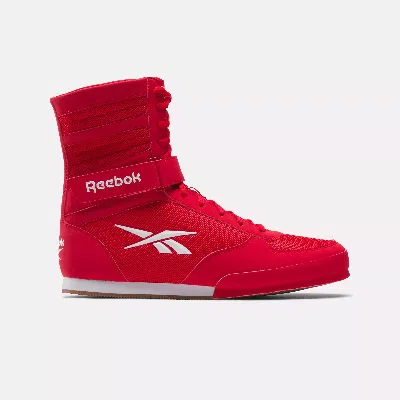 Reebok Boxing Hi Shoes In Red