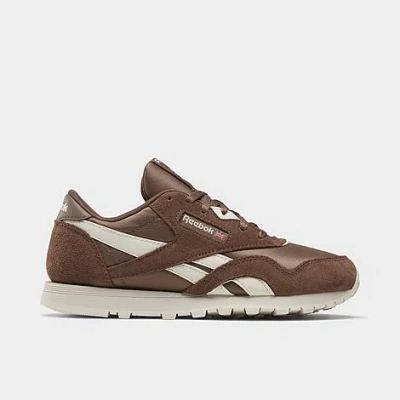 Reebok Boys' Big Kids' Classic Nylon Casual Shoes In Brown