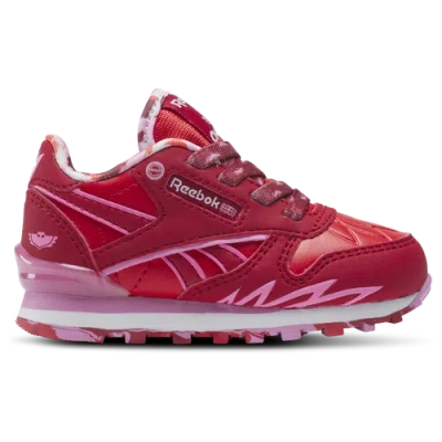 Reebok Kids' Boys  Classic Step N Flash In Red/pink/white