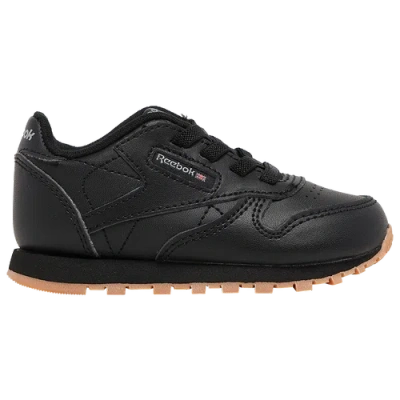 Reebok Kids' Boys   Classic Leather In Black/tan