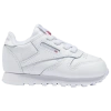 Reebok Big Kids Classic Leather Casual Sneakers From Finish Line In White/white