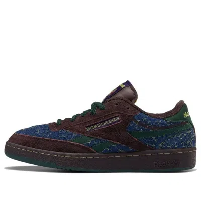 Reebok Brain Dead X Club C Revenge 'purple Abyss Batik Blue'