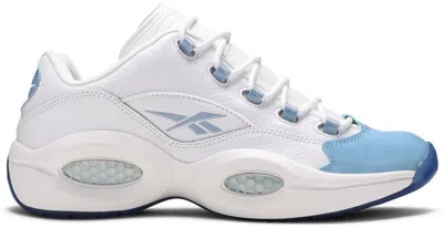 Pre-owned Reebok Brand  Question Patent Low 'fluid Blue' Iverson (fx5000) Size 9.5