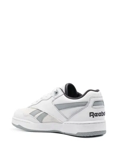 Reebok By Palm Angels Bb4000 Leather Sneakers In Gray