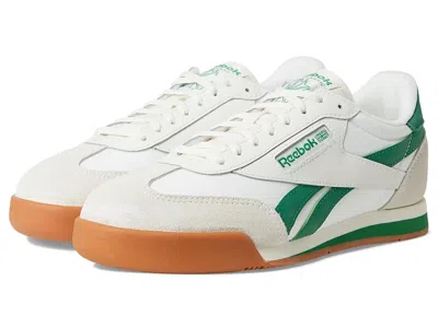 REEBOK CAMPIO XT ATHLETIC SHOES CHALK/GREEN/GUM :