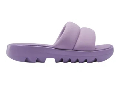 Pre-owned Reebok Cardi B Slide (women's) Sneakers In Puzzled Purple