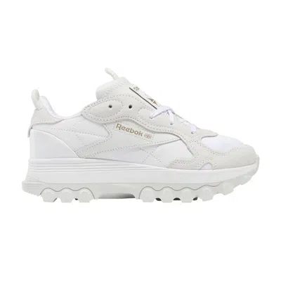 Pre-owned Reebok Cardi B X Classic Leather Big Kid 'white' | Kid's Size 5