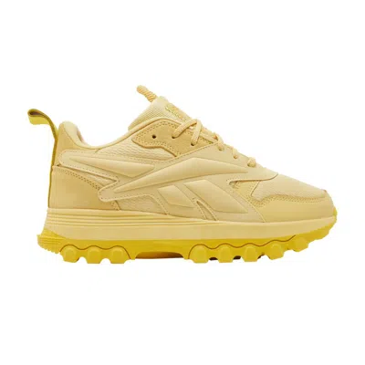 Pre-owned Reebok Cardi B X Classic Leather V2 Big Kid 'weathered Yellow' | Kid's Size 5