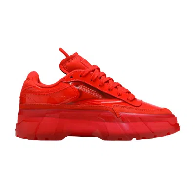 Pre-owned Reebok Cardi B X Club C J 'red Clear' | Kid's Size 5