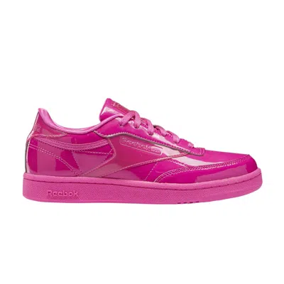 Pre-owned Reebok Cardi B X Coated Club C J 'dynamic Pink' | Kid's Size 4