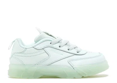 Reebok Babies'  Cardi B X  Club C Infant 'aqua Dust' In Green