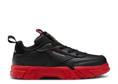 Reebok Babies'  Cardi B X  Club C Toddler 'black Vector Red'