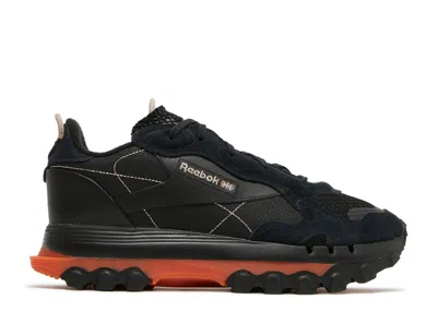 Reebok Cardi B X  Wmns Classic Leather 'core Black Fiery Orange'