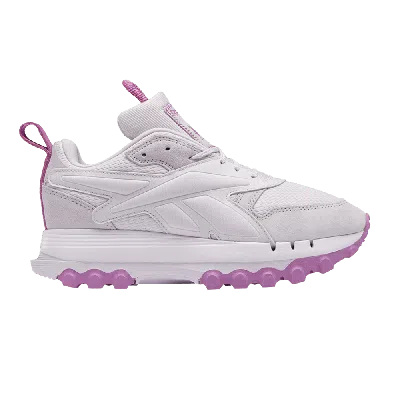 Pre-owned Reebok Cardi B X Wmns Classic Leather V2 'quartz Glow Ultraberry' In Pink