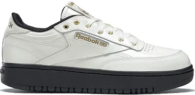 Pre-owned Reebok Cardi Club C Double Birthday (2020) (women's) Sneakers In Chalk/core Black/matte Gold
