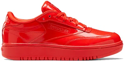 Pre-owned Reebok Cardi Club C Double Red (women's) Sneakers In Instinct Red