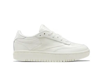 Pre-owned Reebok Cardi Coated Club C Double (women's) Sneakers In Chalk