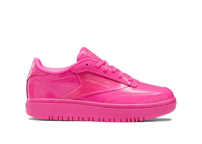 Pre-owned Reebok Cardi Coated Club C Double (women's) Sneakers In Dynamic Pink