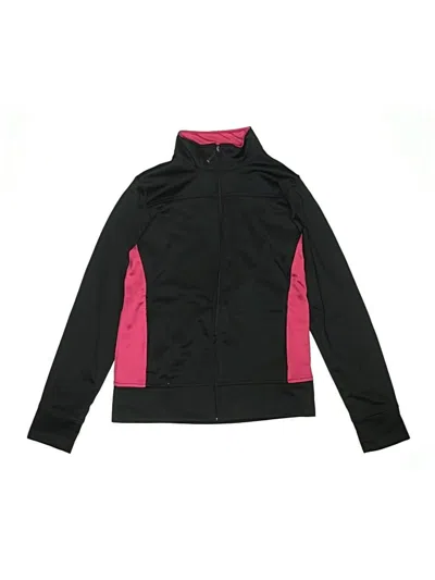 Pre-owned Reebok Kids' Cardigan Sweater In Black