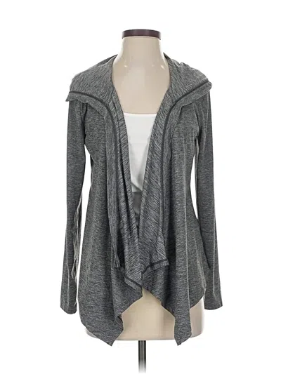 Pre-owned Reebok Cardigan Sweater In Gray