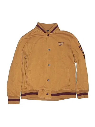 Pre-owned Reebok Kids' Cardigan Sweater In Tan