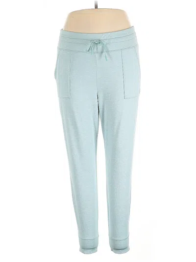 Pre-owned Reebok Casual Pants In Blue