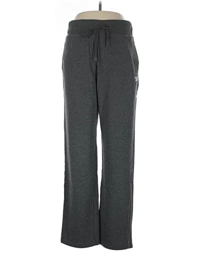 Pre-owned Reebok Casual Pants In Gray