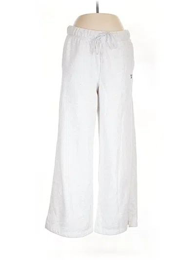 Pre-owned Reebok Casual Pants In Silver