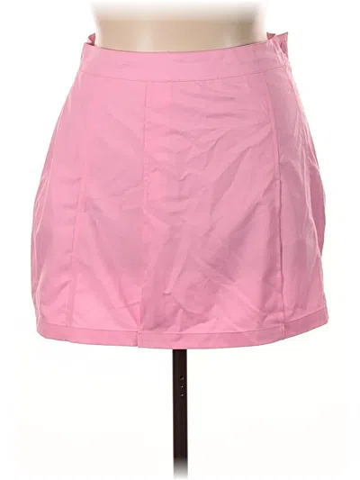 Pre-owned Reebok Casual Skirt In Pink