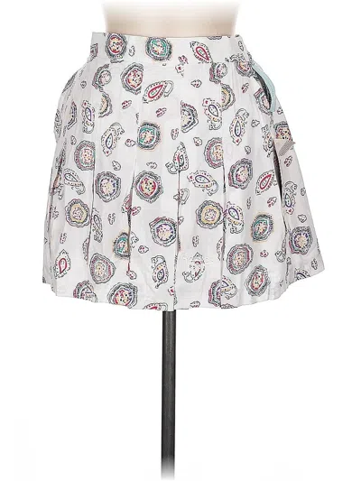 Pre-owned Reebok Casual Skirt In White