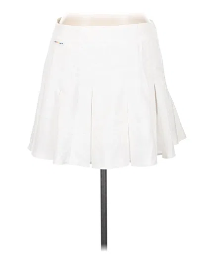Pre-owned Reebok Casual Skirt In White