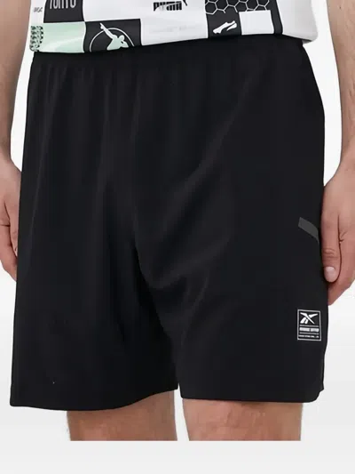 Reebok Certified Speed Logo Track Shorts In Black