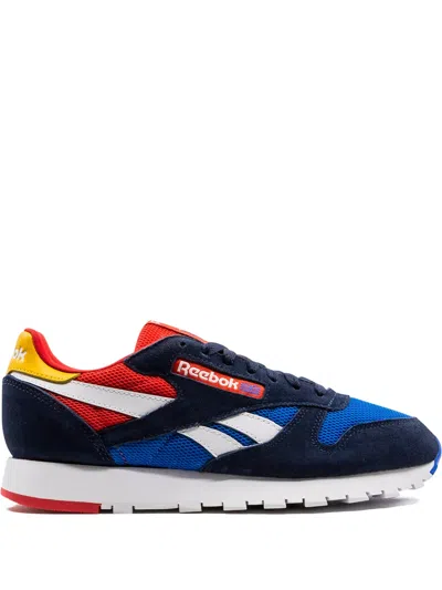 Reebok Cl Leather Mu Sneakers In 蓝色