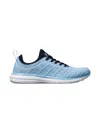 Reebok Cl Lthr Lace-up Sneakers In Blue