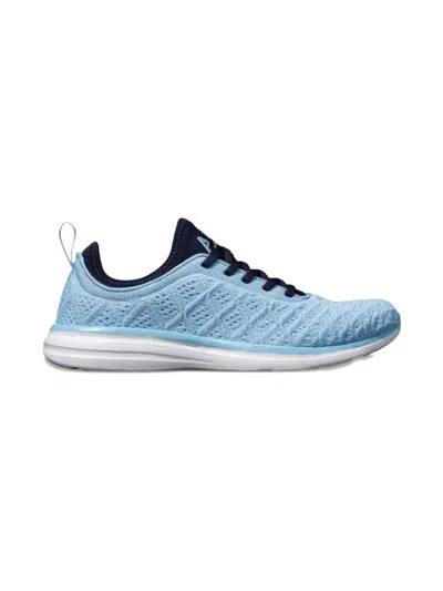 Reebok Kids' Cl Lthr Lace-up Sneakers In Blue