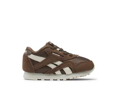 Reebok Cl Nylon Sneaker Kids' In Brown