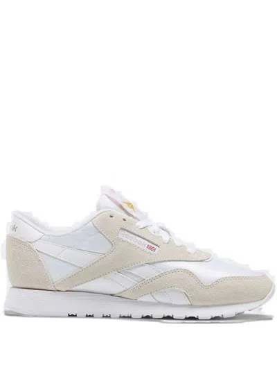 REEBOK CL NYLON "WHITE" SNEAKERS