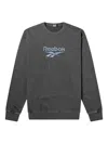 Reebok Cl Premium Vector Sweatshirt In Gray